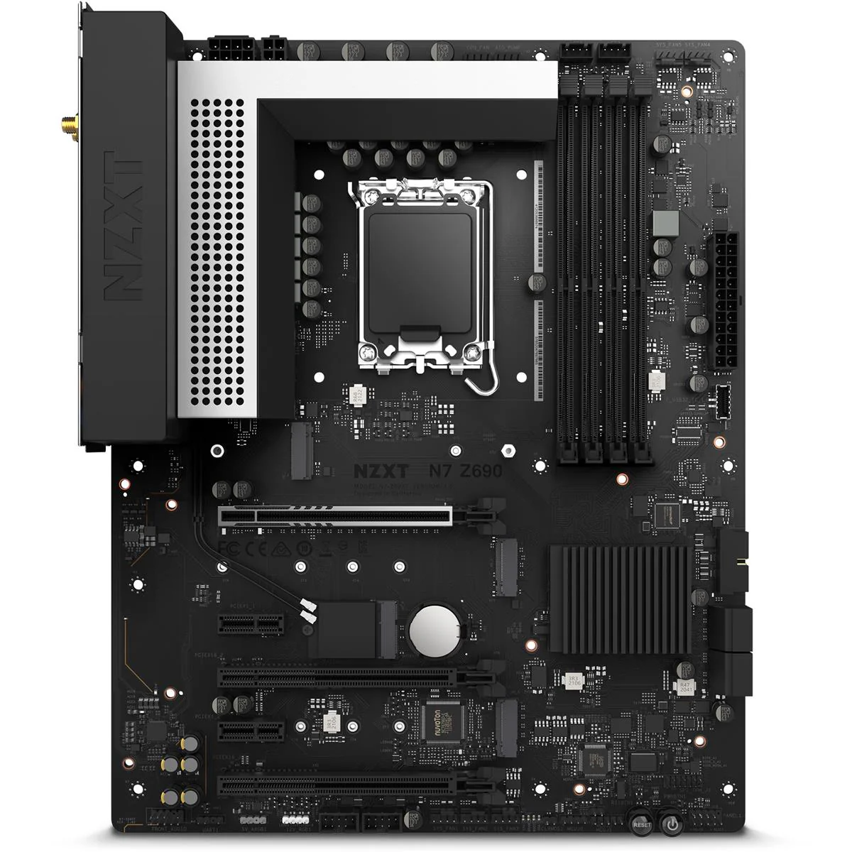 NZXT N7 Z690 DDR4 Weiß