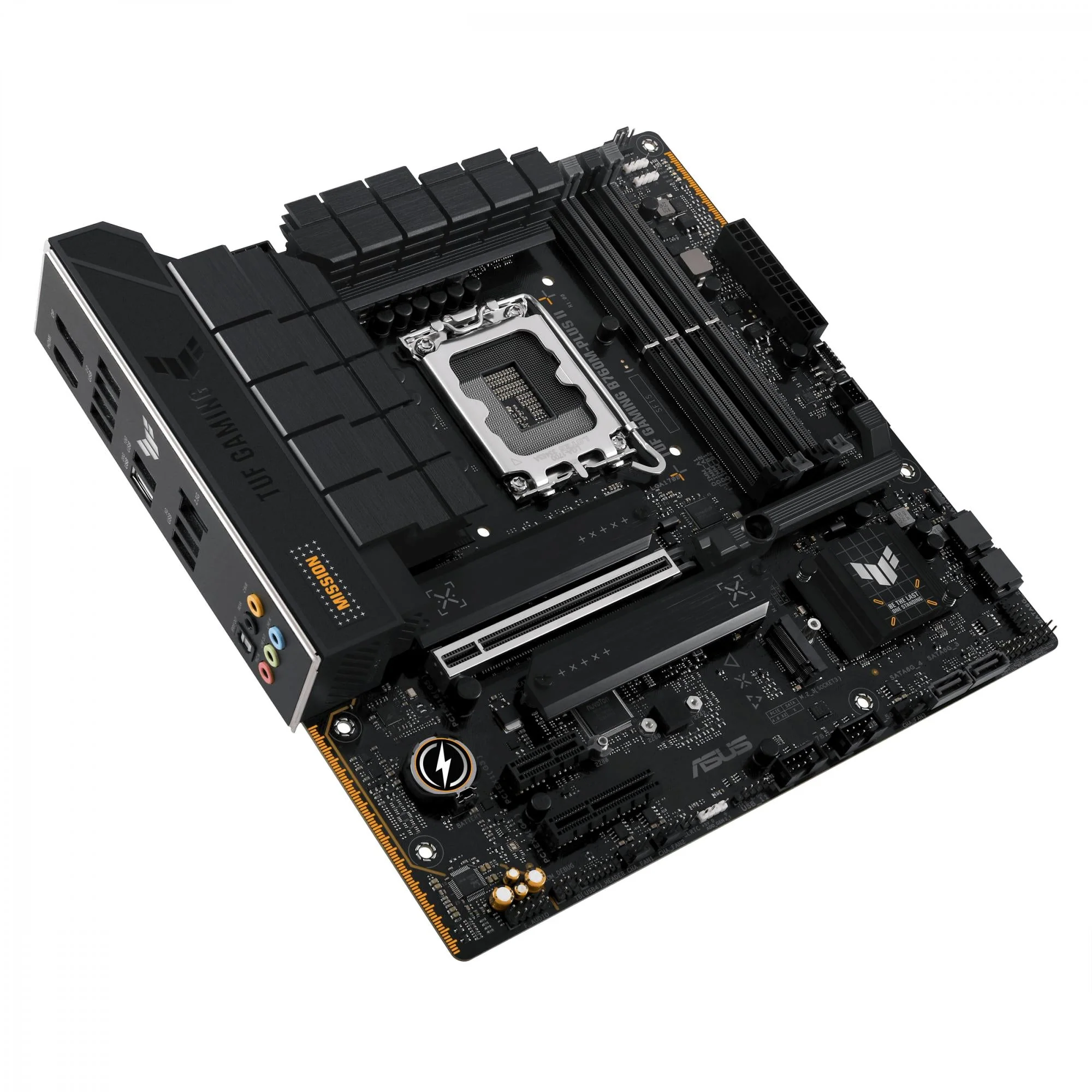 ASUS TUF GAMING B760M-PLUS II (mATX. B760. LGA 1700. DDR5)