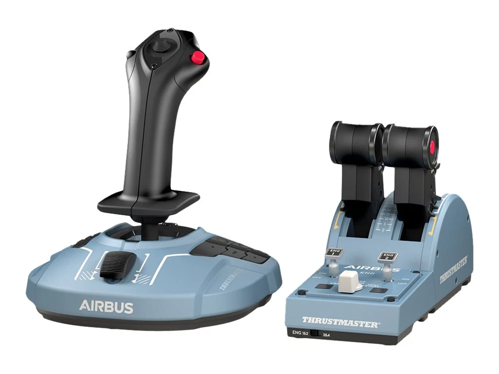ThrustMaster TCA Officer Pack Airbus Edition Joystick und Gashebel