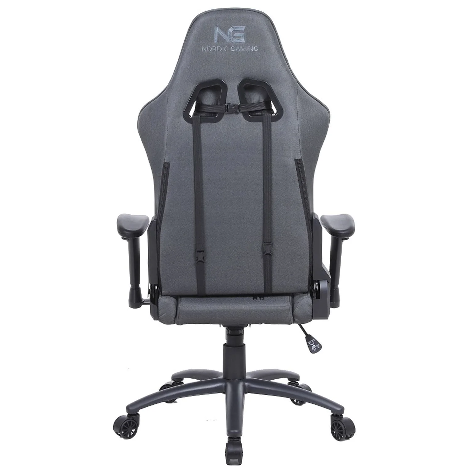 Nordic Gaming Racer Stuhl Dunkelgrau