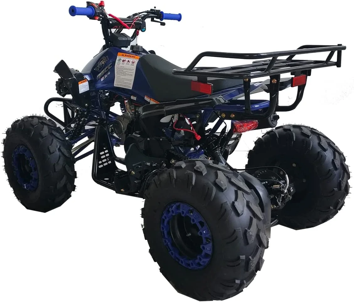X-Pro Brand New 125cc Gas ATV, Automatic Transmission w/Reverse Remote Control Big 19