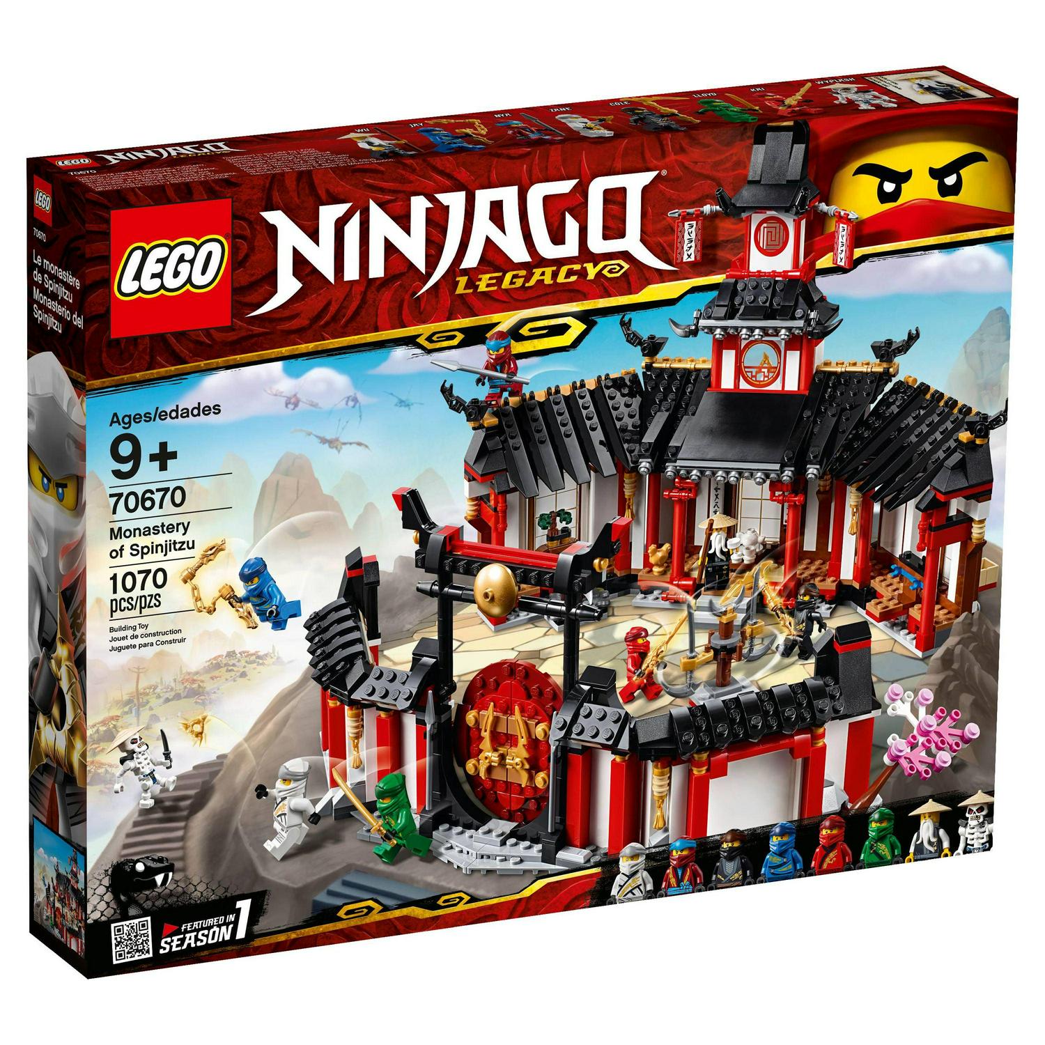 LEGO Ninjago Monastery of Spinjitzu 70670