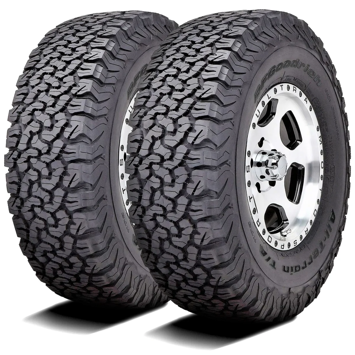 BFGoodrich All-Terrain T/A KO2 LT 265/70R17 112/109S C 6 Ply AT A/T Tire Fits: 2017 Chevrolet Silverado 1500 WT, 2014-15 Chevrolet Silverado 1500 WT