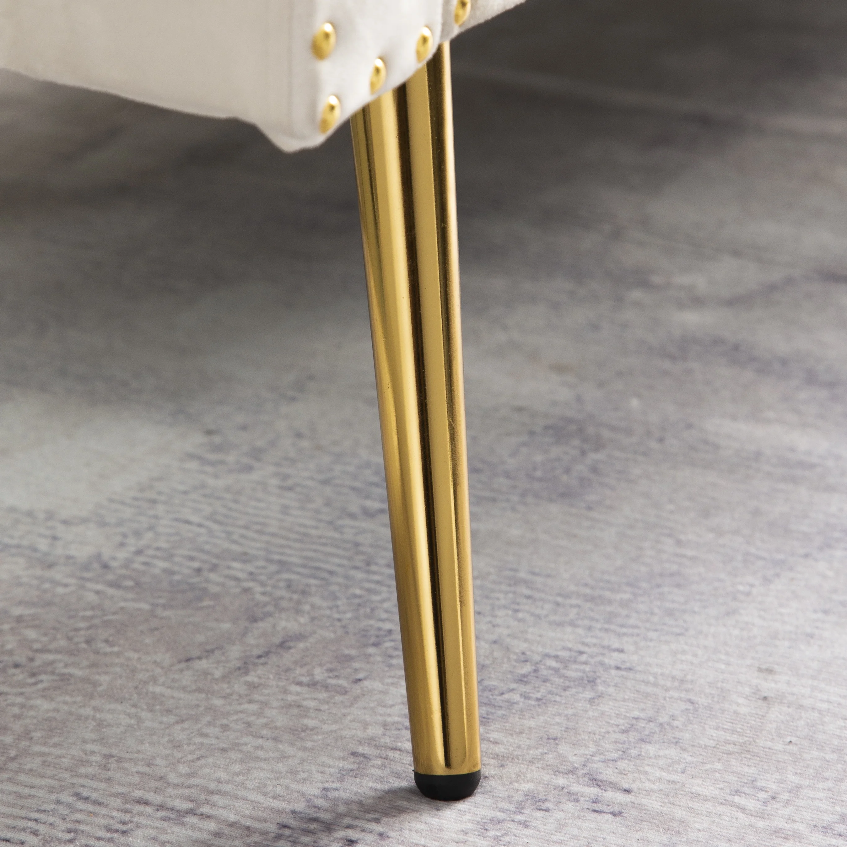 Convertible Futon Sofa Bed,Velvet Upholstered Nailhead Loveseat Sofa with Two Pillows,Modern Sleeper Couch Bed for Living Room,Bedroom,Green