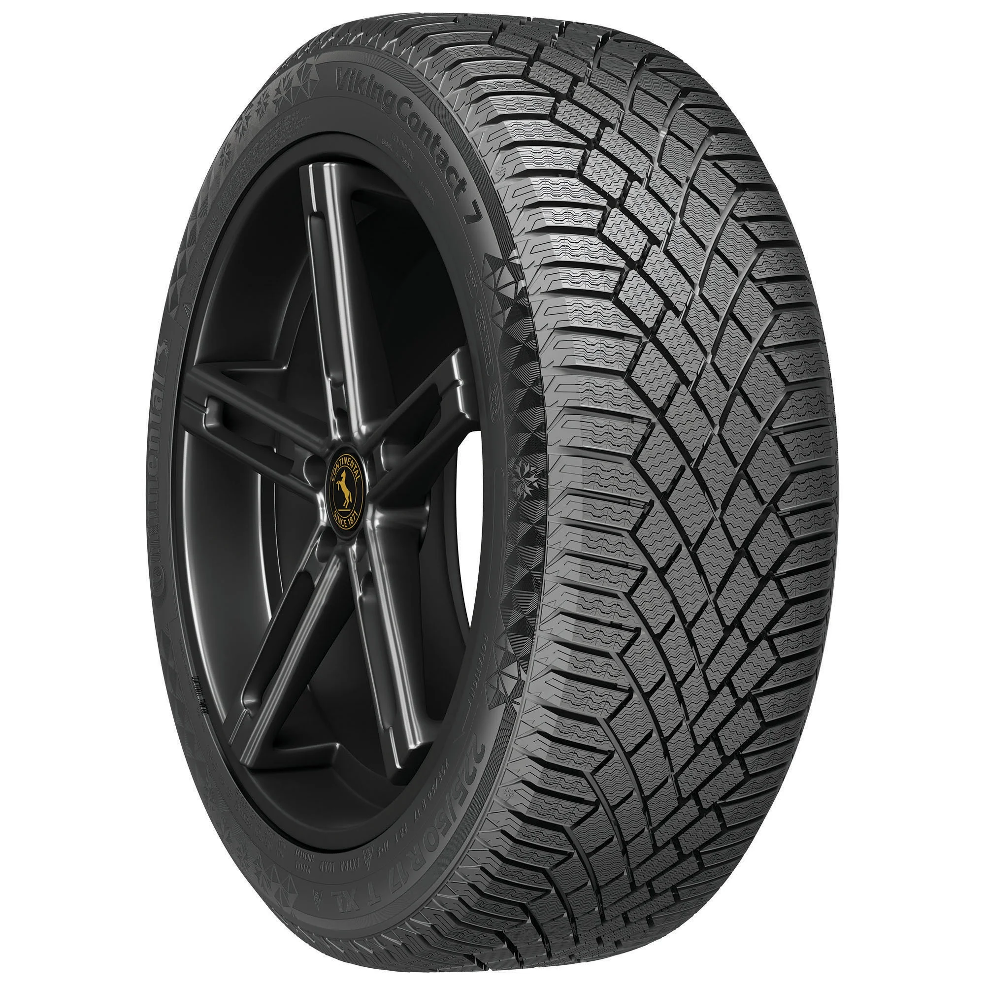 Continental VikingContact 7 Winter 225/60R16 102T XL Passenger Tire