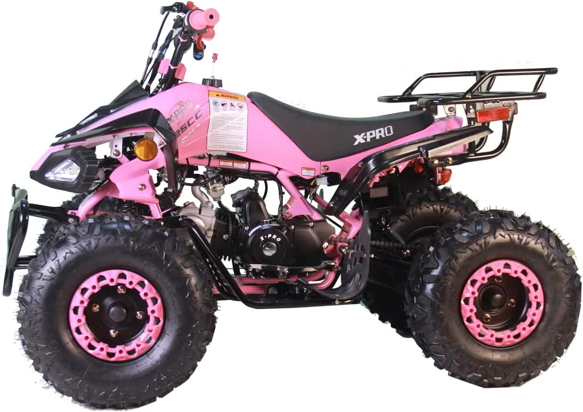 X-Pro Brand New 125cc Gas ATV, Automatic Transmission w/Reverse Remote Control Big 19