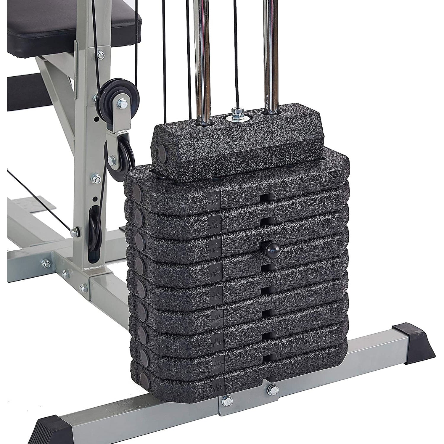 Everyday Essentials Home Gym Exercise Equipment Bench Strength Workout Station